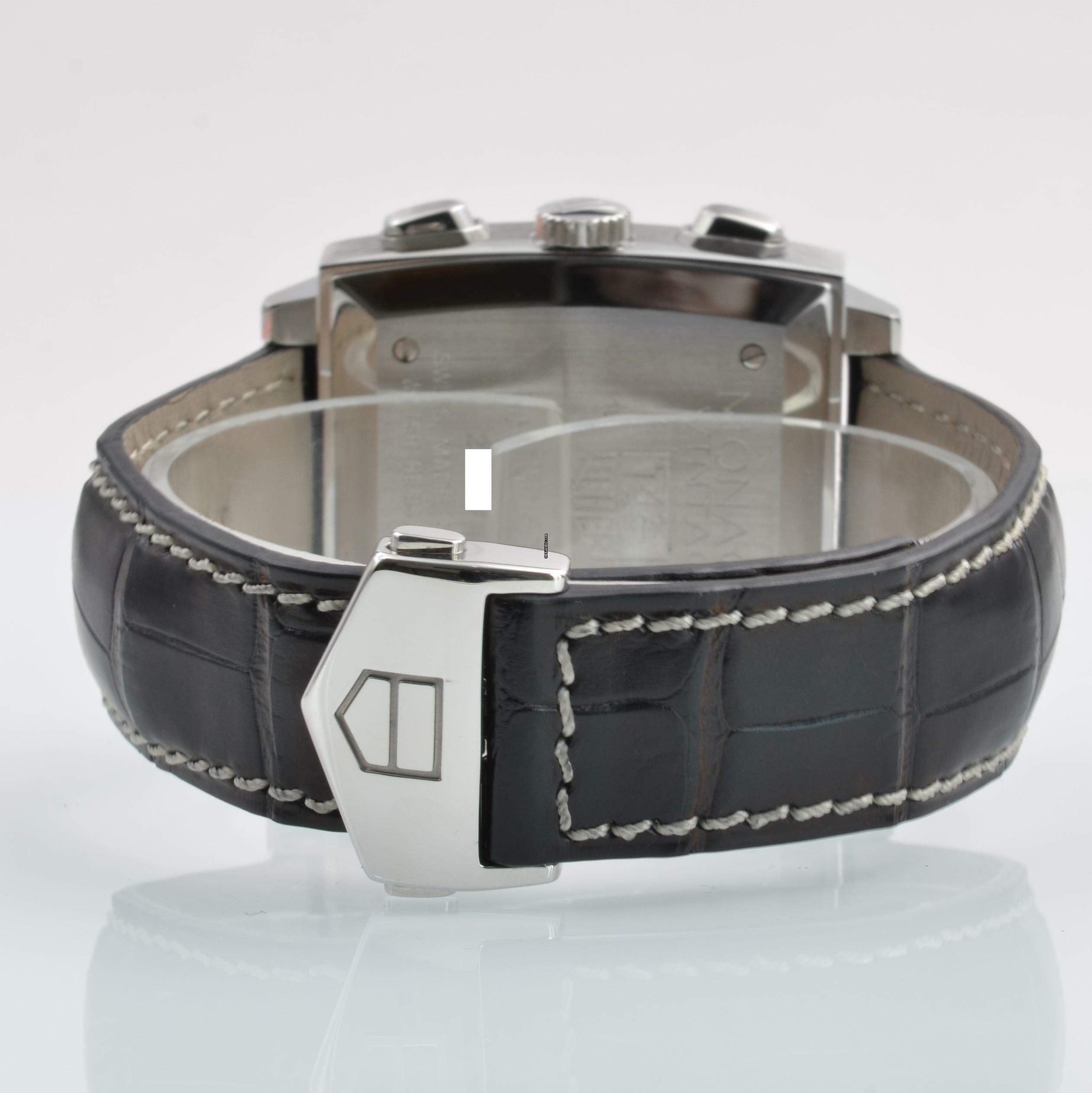 Thumbnail von TAG Heuer Monaco chronograph CW2118 Gulf 2006 Limited Edition Full Set