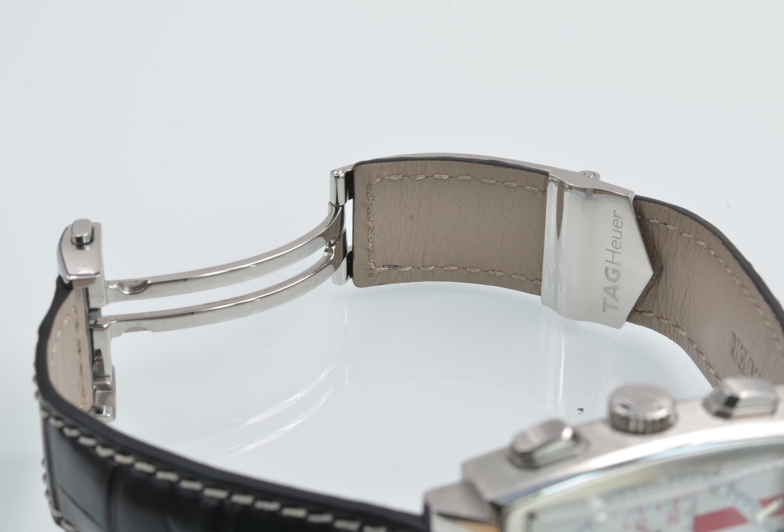 Thumbnail von TAG Heuer Monaco chronograph CW2118 Gulf 2006 Limited Edition Full Set