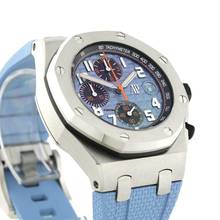 Thumbnail von Audemars Piguet Royal Oak Offshore Chronograph Baby Blue Dial