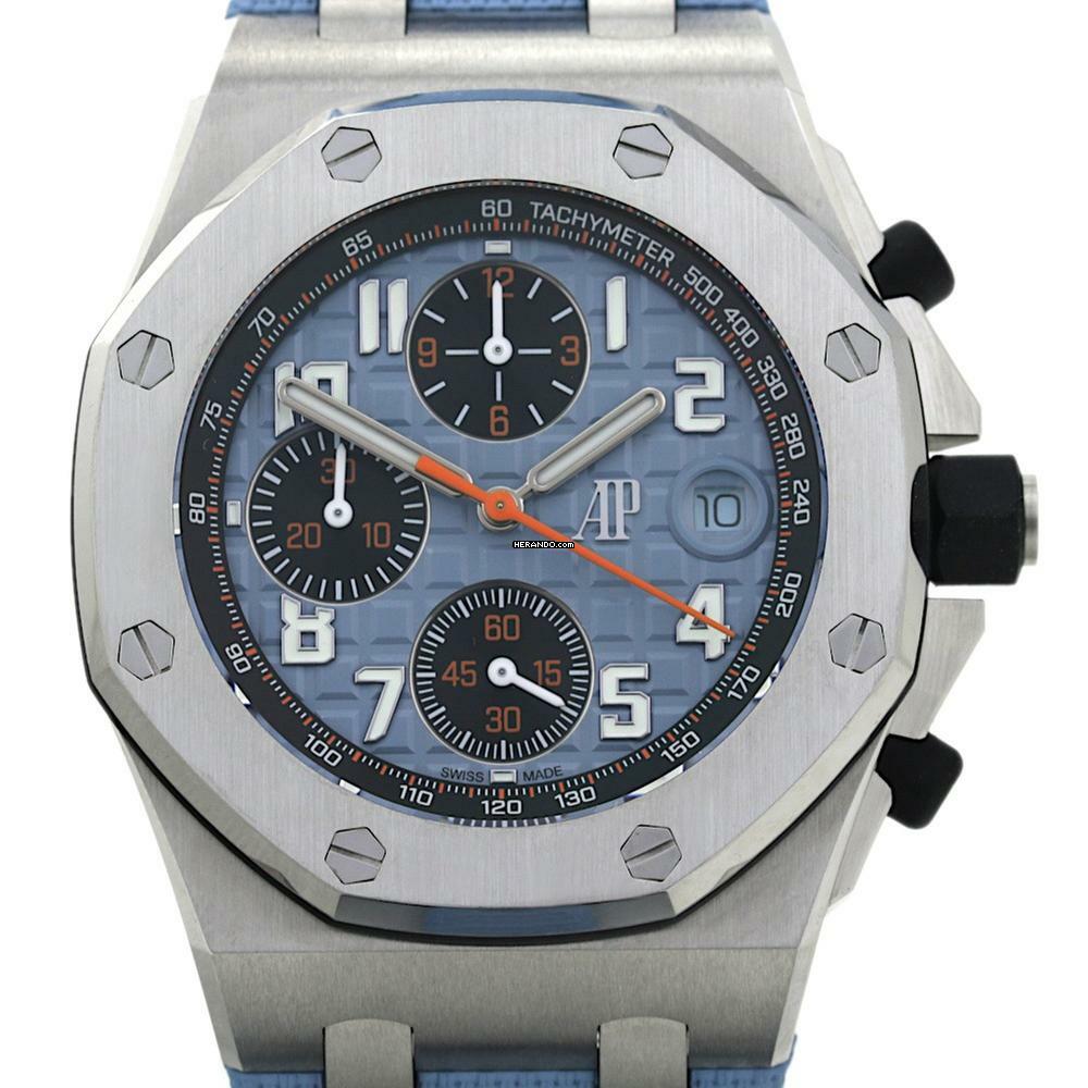  Audemars Piguet Royal Oak Offshore Chronograph Baby Blue Dial 