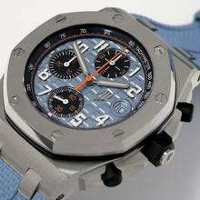 Thumbnail von Audemars Piguet Royal Oak Offshore Chronograph Baby Blue Dial