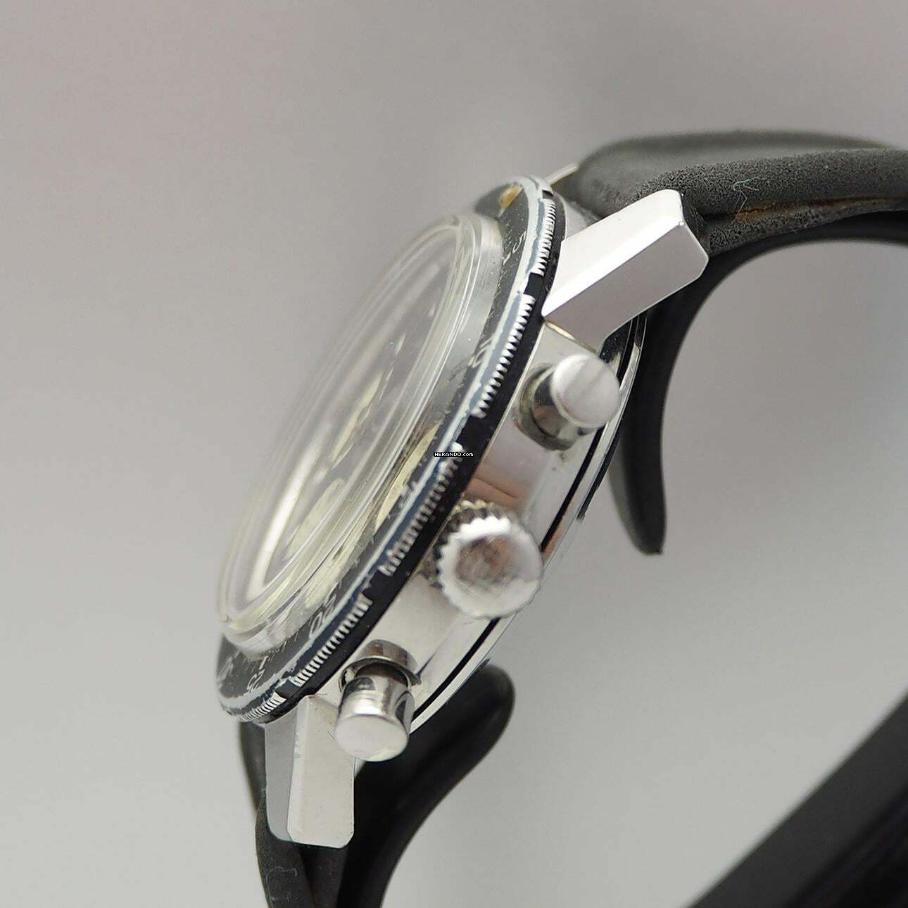 Thumbnail von Jaeger-LeCoultre Classic Chronograph Vintage Shark E2643 Valjoux 72