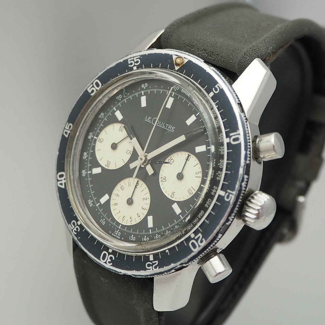 Thumbnail von Jaeger-LeCoultre Classic Chronograph Vintage Shark E2643 Valjoux 72
