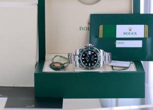 Thumbnail von Rolex Submariner Date 116610LV Hulk Keramik 2020 Taucheruhr Green LC100