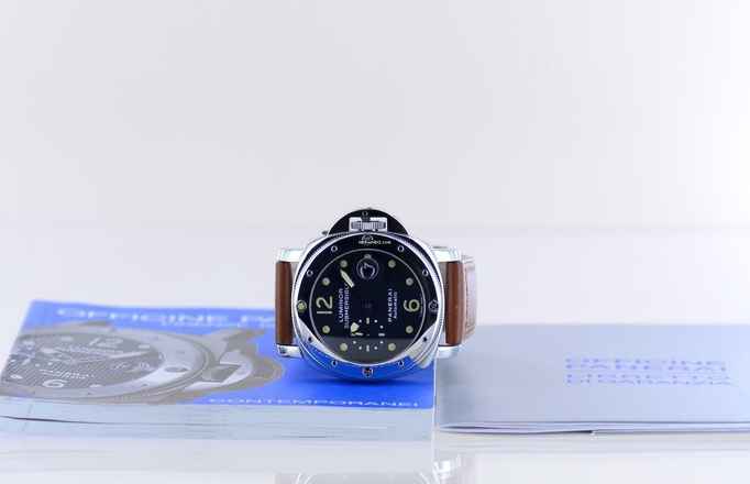  Officine Paneral Luminor Submersible Automatic Tritium B-Series 44mm Polished bezel rar 