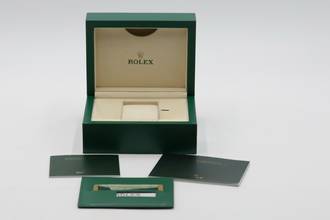 Thumbnail von Rolex Oyster Perpetual 36 Black Dial Stahl Weissgold Herrenuhr Ref. 116034 B&P