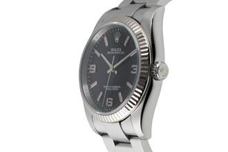 Thumbnail von Rolex Oyster Perpetual 36 Black Dial Stahl Weissgold Herrenuhr Ref. 116034 B&P