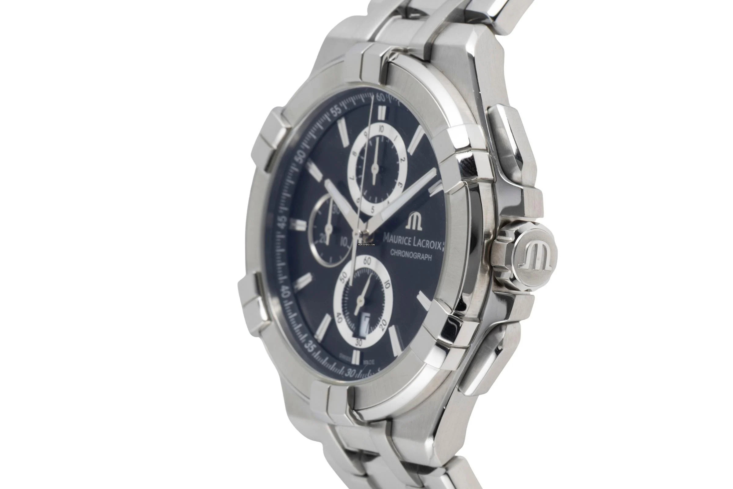 Thumbnail von Maurice Lacroix AIKON Chronograph Stahl Quarz Herrenuhr Ref AI 1018-SS002-330-1