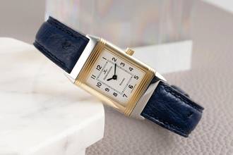 Thumbnail von Jaeger-LeCoultre Reverso Classic Stahl / Gold Handaufzug Ref. Q2605120 Papiere