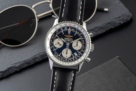  Breitling Navitimer Chronograph Automatik Herrenuhr Ref A2332212 B&P 2011 