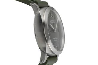 Thumbnail von Panerai Luminor Marina Automatic Verde Smeraldo Stahl Automatik Ref. PAM01356 B&P 2022