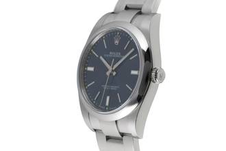 Thumbnail von Rolex Oyster Perpetual 39 Blue Dial Automatik Herrenuhr Ref. 114300