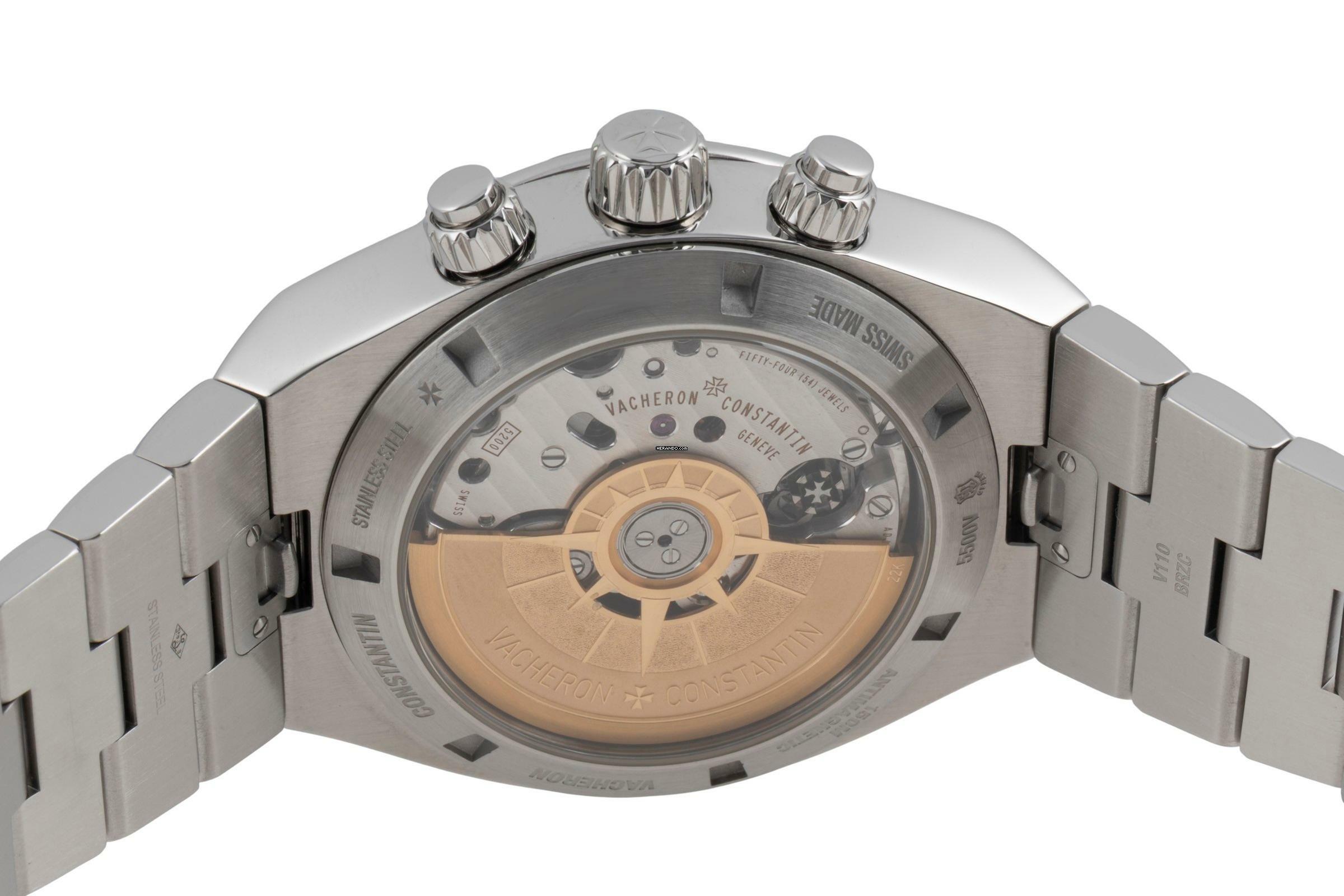 Thumbnail von Vacheron Constantin Overseas Chronograph Stahl Automatik Ref. 5500V/110A-B148