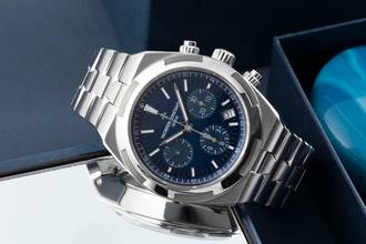 Thumbnail von Vacheron Constantin Overseas Chronograph Stahl Automatik Ref. 5500V/110A-B148