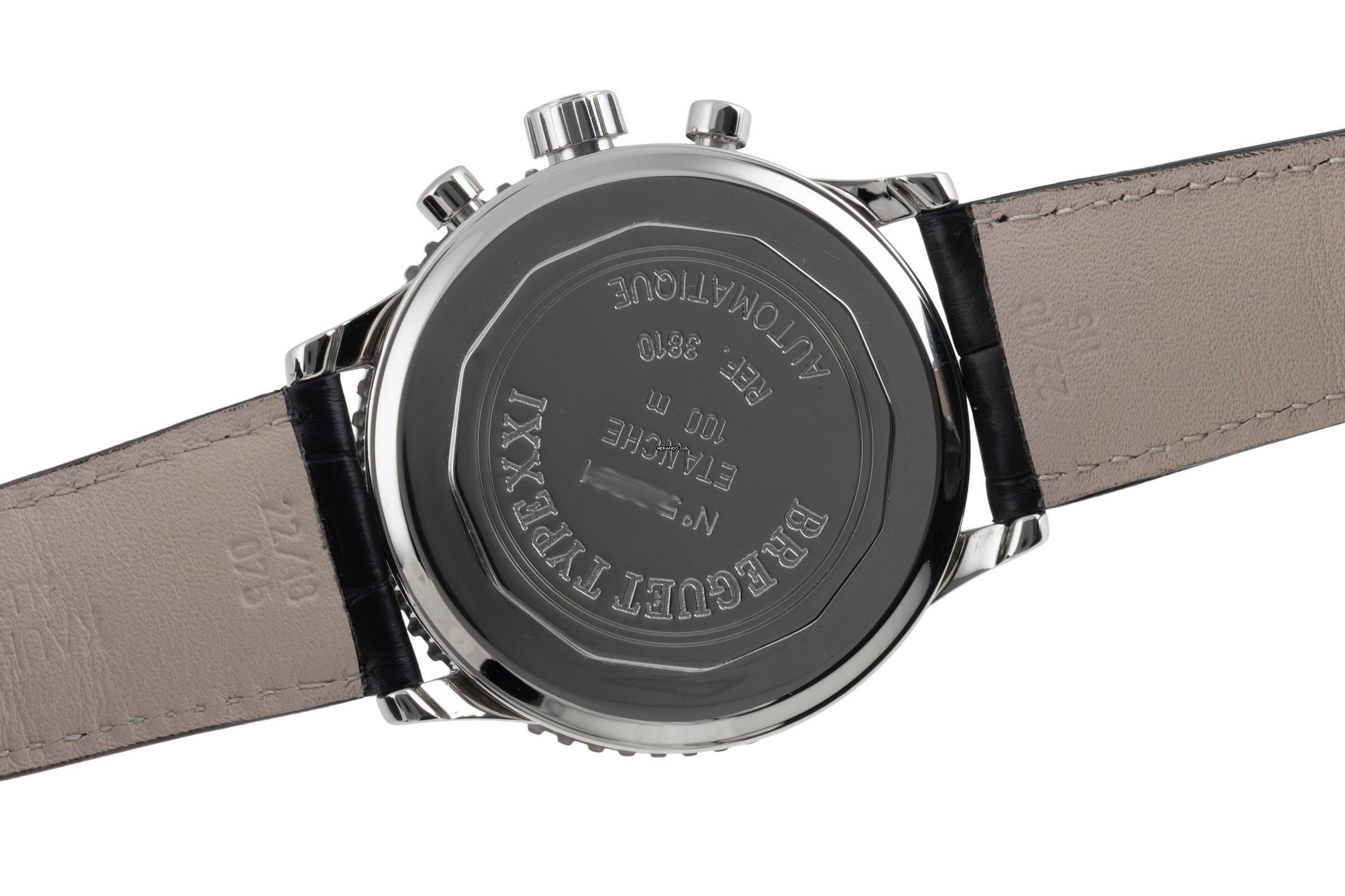 Thumbnail von Breguet Type XX - XXI - XXII Flyback Chronograph Automatik Stahl Herrenuhr Ref 3810ST/92/9ZU