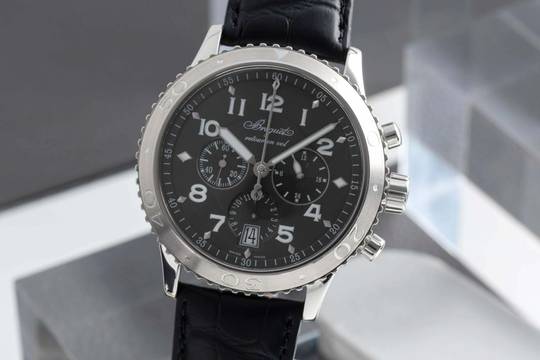  Breguet Type XX - XXI - XXII Flyback Chronograph Automatik Stahl Herrenuhr Ref 3810ST/92/9ZU 