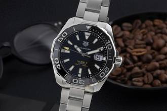 Thumbnail von TAG Heuer Aquaracer 300M Stahl Automatik Herrenuhr Ref. WAY201A.BA0927 B&P 2018