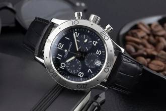 Thumbnail von Breguet Type XX - XXI - XXII Chronograph Edelstahl Automatik Herrenuhr Ref. 3820