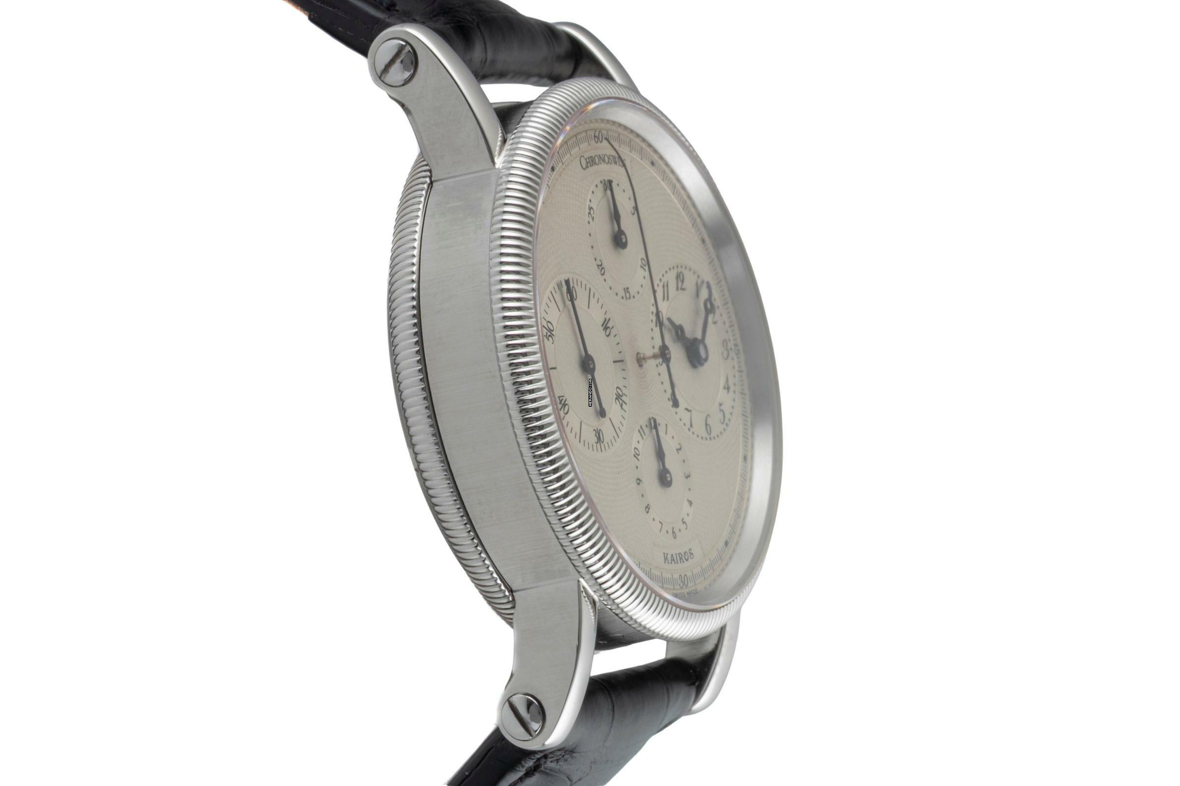 Thumbnail von Chronoswiss Kairos Chronograph Stahl Automatik Herrenuhr Ref. CH 7523