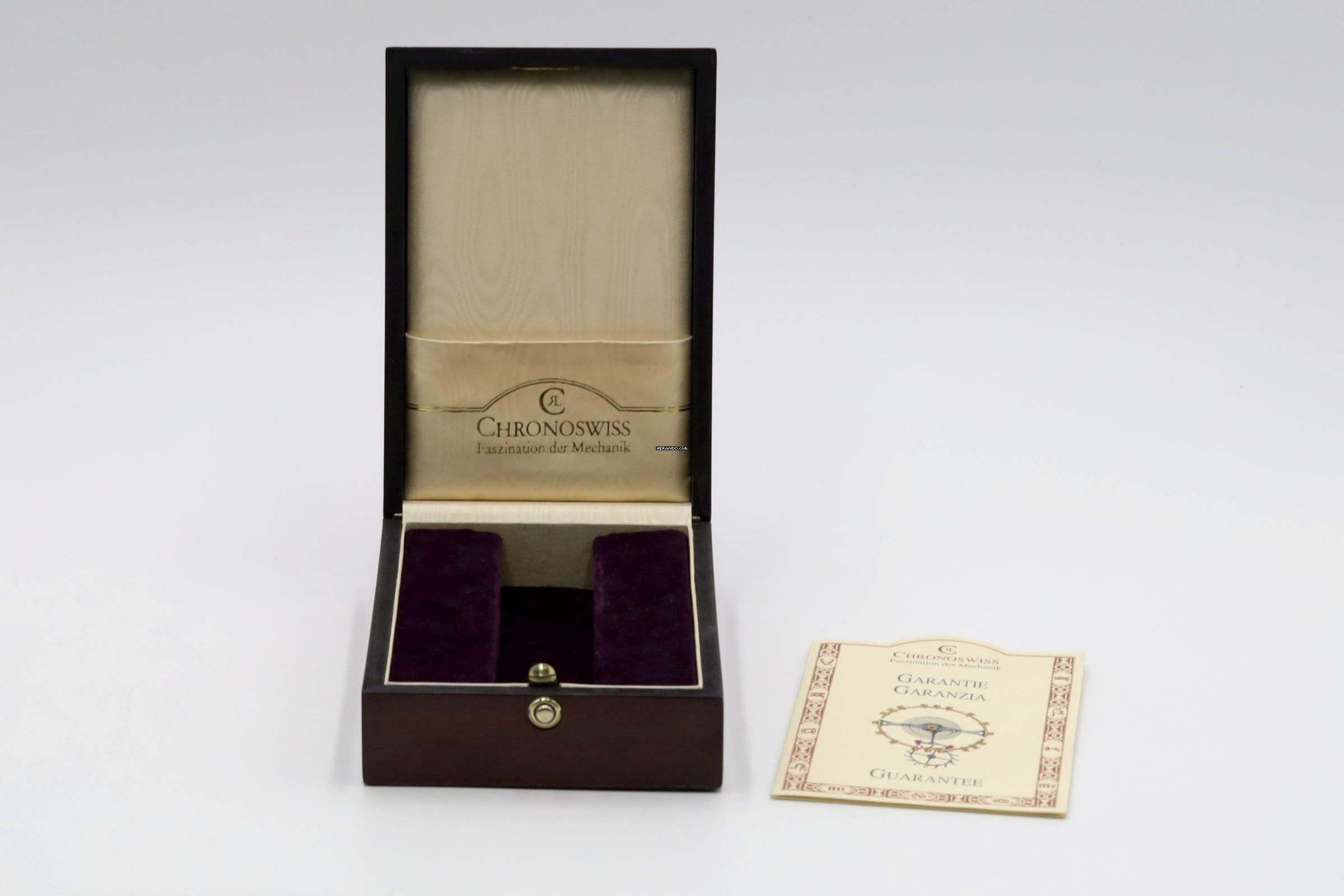 Thumbnail von Chronoswiss Kairos Chronograph Stahl Automatik Herrenuhr Ref. CH 7523