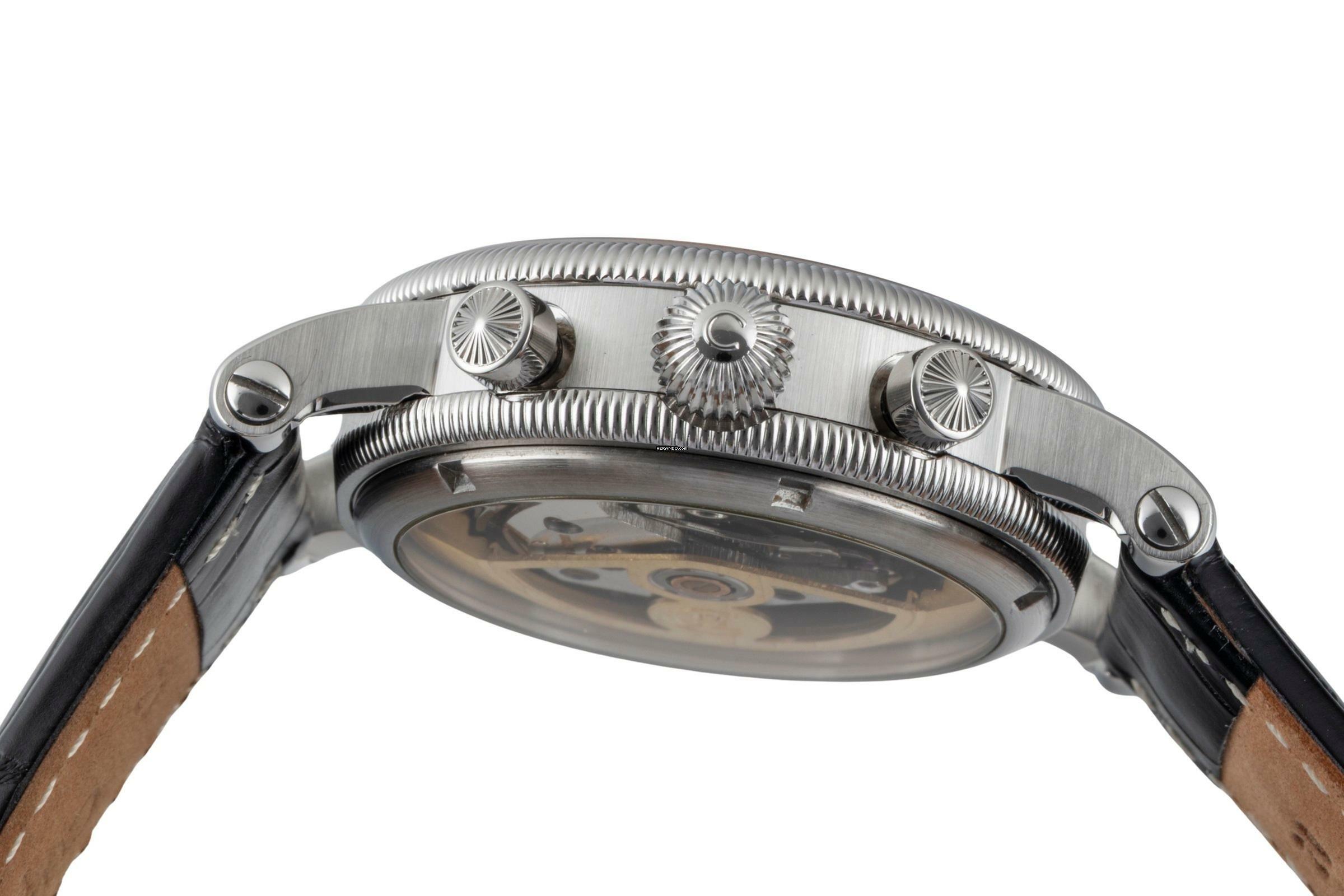 Thumbnail von Chronoswiss Kairos Chronograph Stahl Automatik Herrenuhr Ref. CH 7523