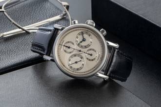 Thumbnail von Chronoswiss Kairos Chronograph Stahl Automatik Herrenuhr Ref. CH 7523