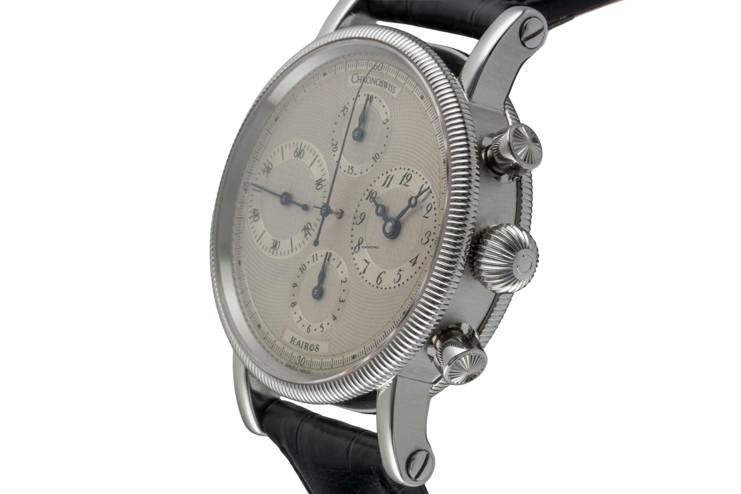 Thumbnail von Chronoswiss Kairos Chronograph Stahl Automatik Herrenuhr Ref. CH 7523