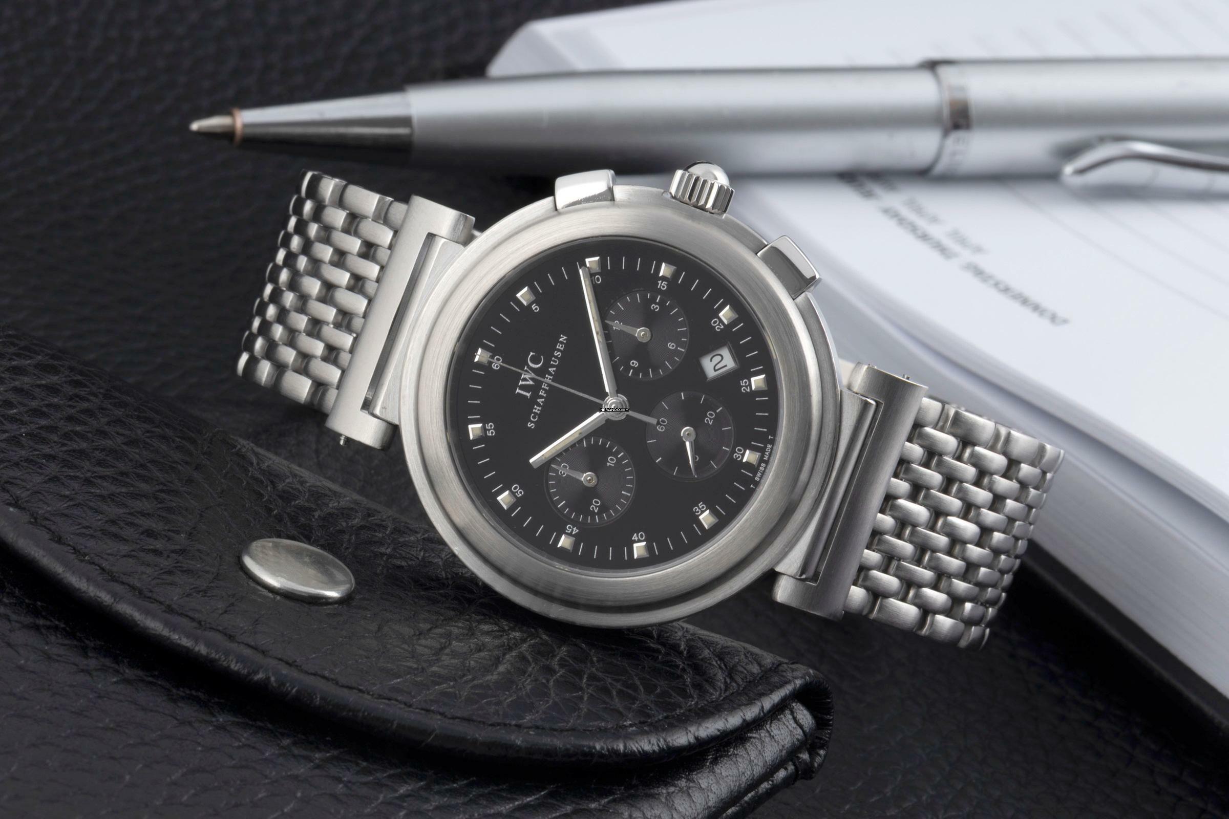 Thumbnail von IWC Da Vinci Chronograph Datum Edelstahl Quarz Herrenuhr Ref. IW3728-05