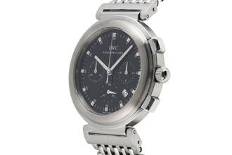 Thumbnail von IWC Da Vinci Chronograph Datum Edelstahl Quarz Herrenuhr Ref. IW3728-05