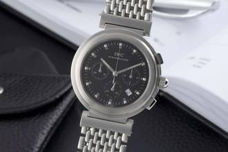 Thumbnail von IWC Da Vinci Chronograph Datum Edelstahl Quarz Herrenuhr Ref. IW3728-05