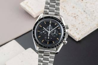 Thumbnail von Omega Speedmaster Professional Moonwatch Chronograph Stahl Handaufzug Ref. 3590.50.00