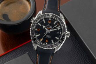 Thumbnail von Omega Seamaster Planet Ocean 600M GMT Co-Axial Ref. 232.32.44.22.01.002 B&P 2023
