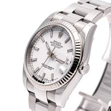 Thumbnail von Rolex Datejust 36 White Roman Dial – 116234 – like NEW – 11/2015 Full Set Lc100