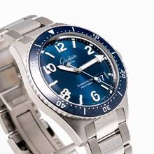 Thumbnail von Glashütte Original SeaQ Panoramadatum Panorama Date Blue 43 – 1-36-13-02-81-70 – like NEW – 10/2022 Full Set