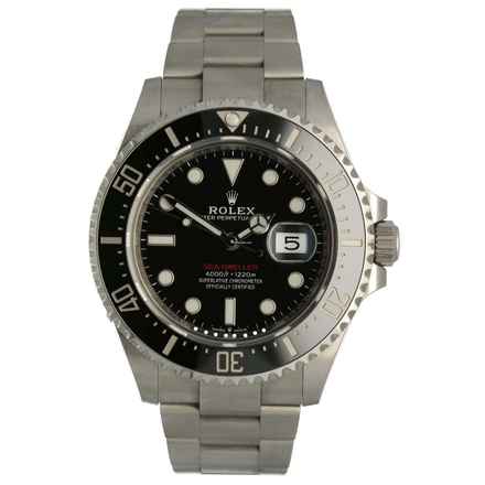  Rolex Sea-Dweller Red 43 Ref.126600 Full Set 2019 Unpolished 