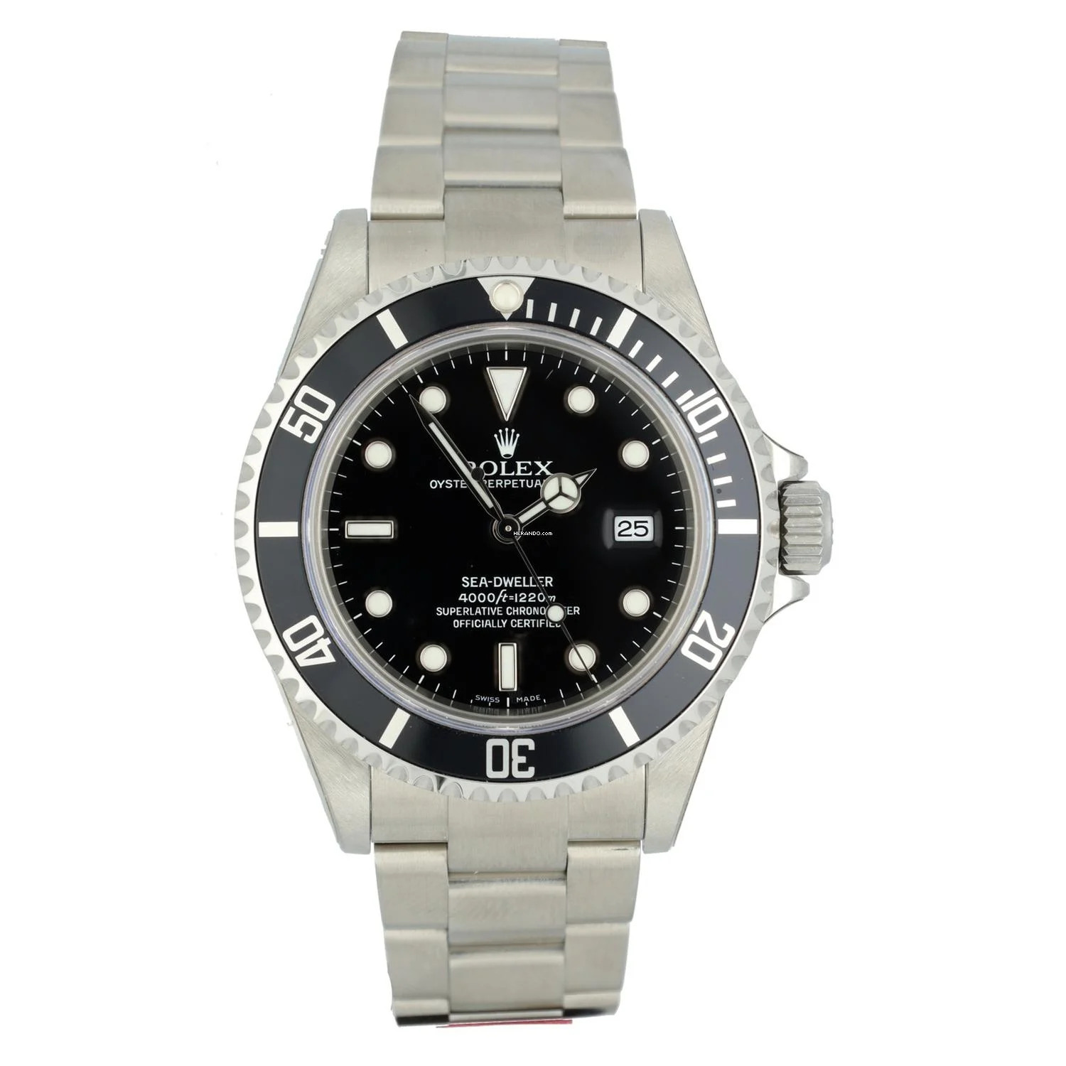  Rolex Sea-Dweller 4000 Ref.16600 NOS Qr Code Full Set 2009 