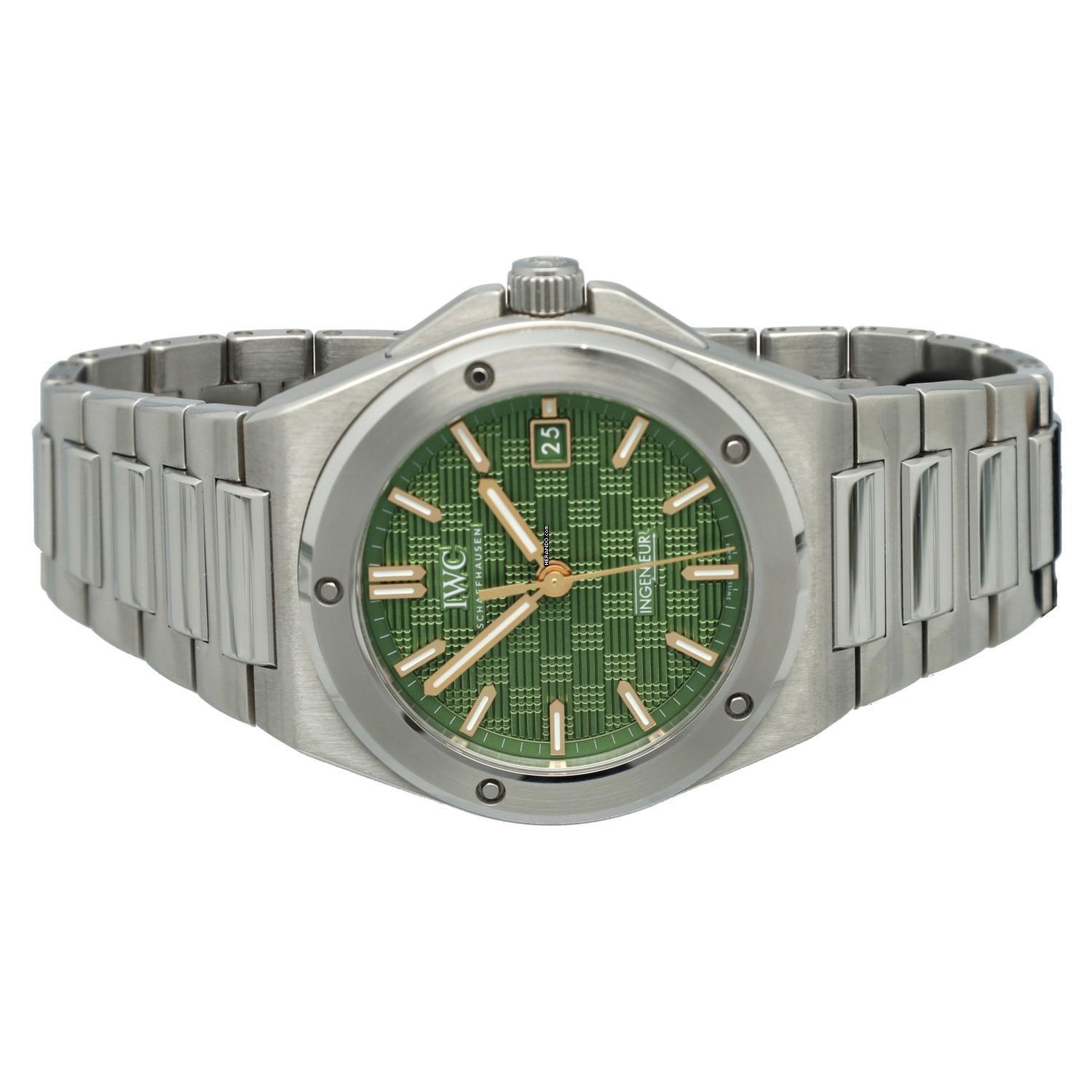 Thumbnail von IWC Ingenieur Automatic 40 F1 Limited Edt. Green Like New
