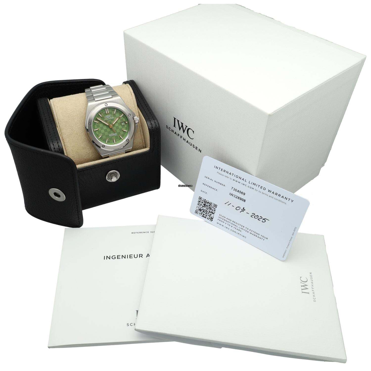 Thumbnail von IWC Ingenieur Automatic 40 F1 Limited Edt. Green Like New