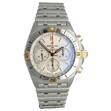  Breitling Chronomat 42 B01 42 IB0134 Silver Index 