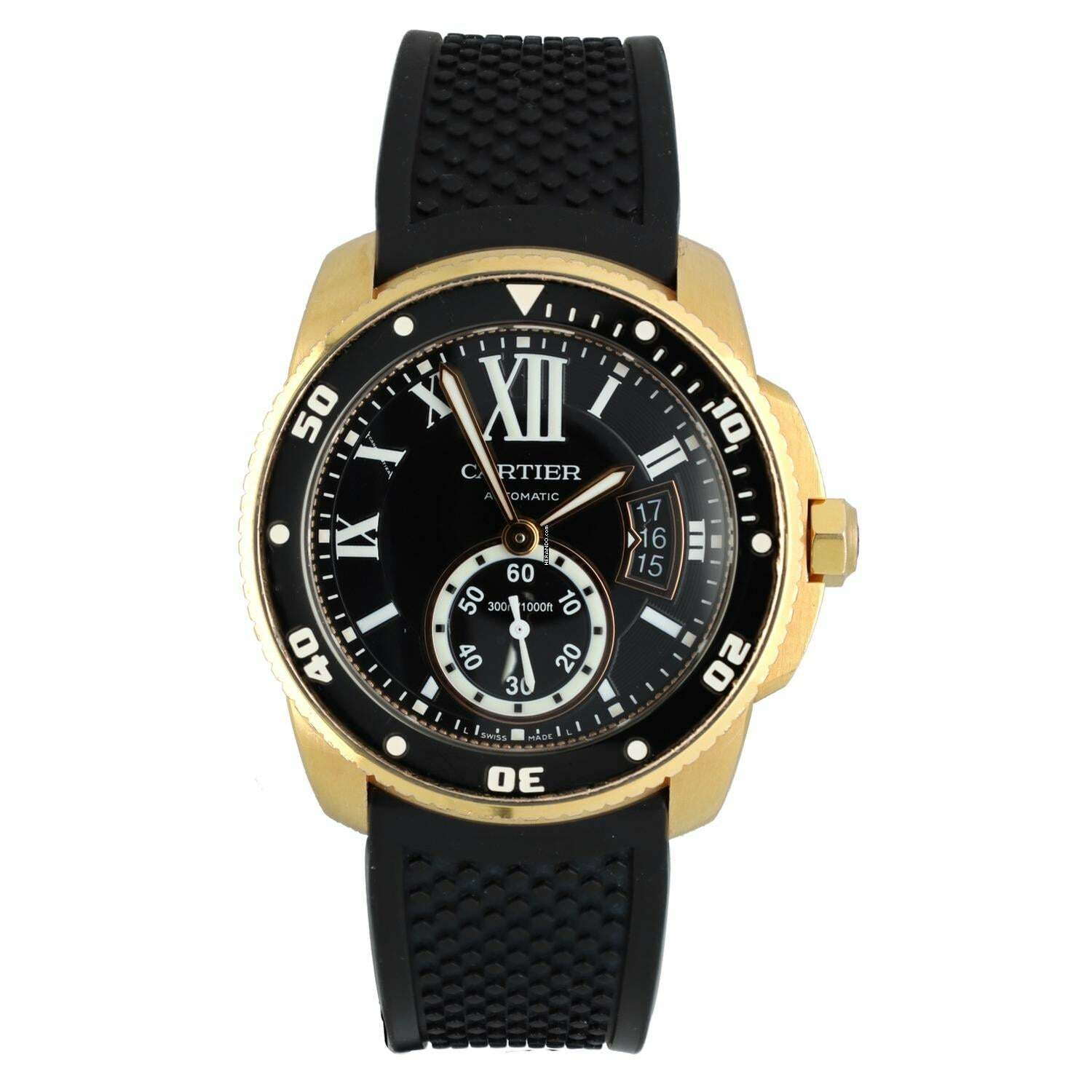 Cartier Calibre de Cartier Diver Automatic RoseGold 