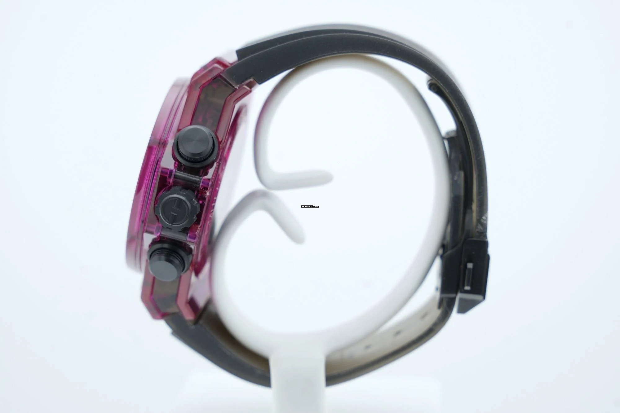 Thumbnail von Hublot Big Bang Unico 45mm Red Sapphire - With Box And Papers - With Additional Hublot Velcro Strap - 24 Months Warranty - 411.JR.4901.RT