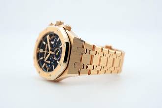 Thumbnail von Audemars Piguet Royal Oak Chronograph 38mm Chronograph In Rose Gold - Blue Dial - 26715OR.OO.1356OR.01 2025