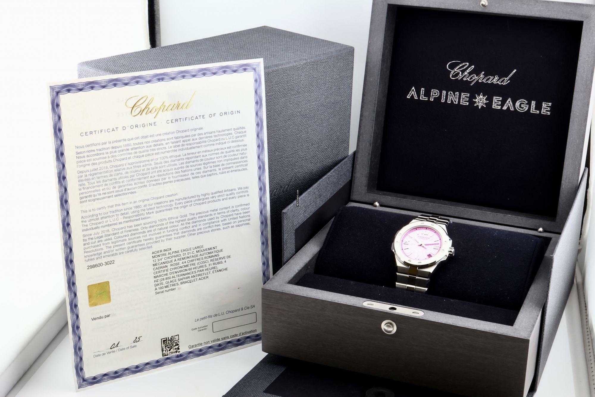 Thumbnail von Chopard Alpine Eagle 41mm - Pink Dial - 298600-3022 2025
