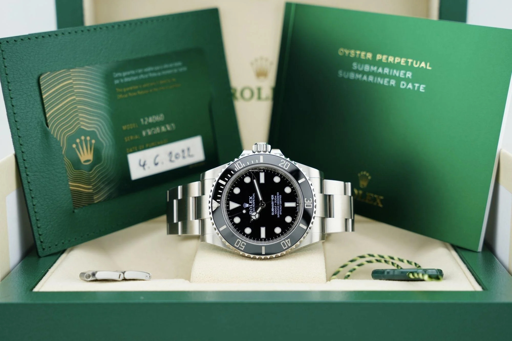 Thumbnail von Rolex Submariner (No Date) 41MM - Unworn 124060 2022
