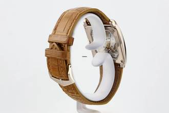 Thumbnail von Patek Philippe Gondolo White Gold With Salmon Dial - With Papers - 5124G-001 2011