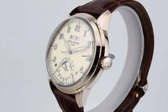 Thumbnail von Patek Philippe Perpetual Calendar White Gold - Ivory Dial - With Papers - 5320G-001 2019