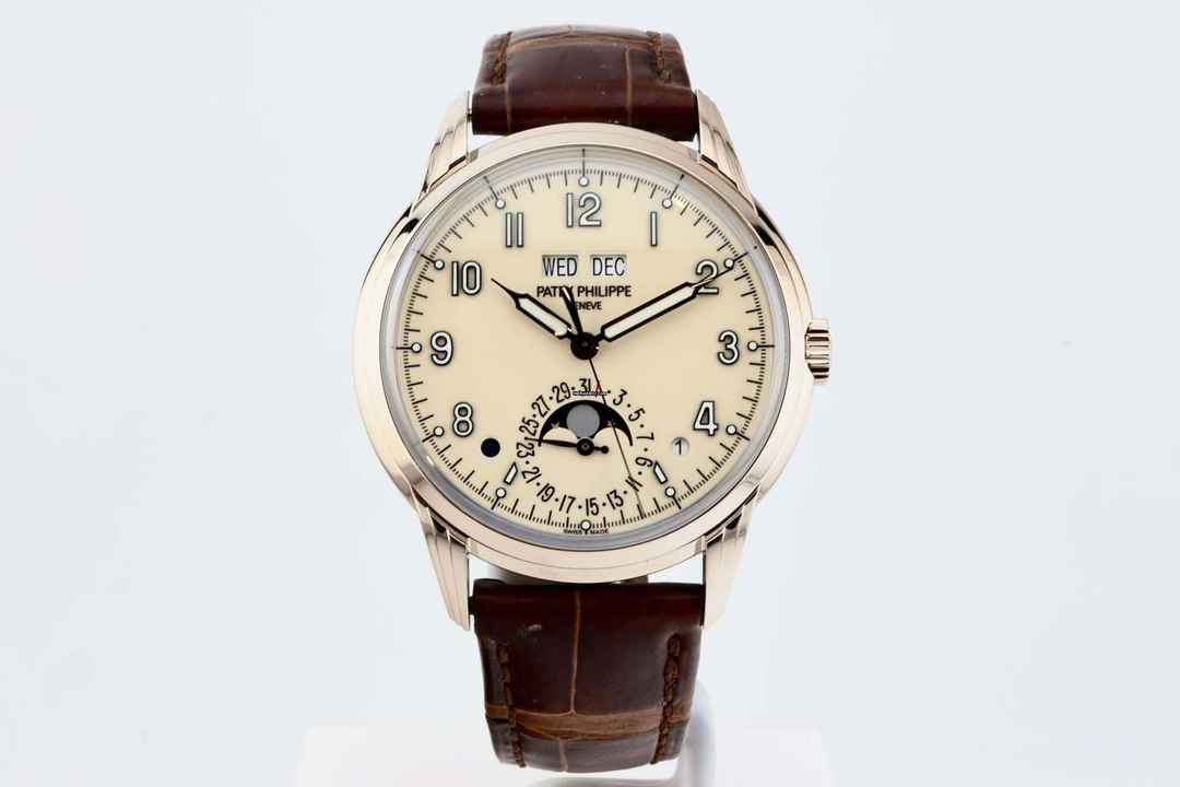  Patek Philippe Perpetual Calendar White Gold - Ivory Dial - With Papers - 5320G-001 2019 