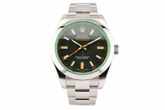 Thumbnail von Rolex Milgauss Black Dial - Green Sapphire Crystal - 116400GV 2008