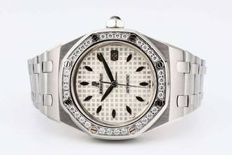 Thumbnail von Audemars Piguet Royal Oak Lady Diamond Bezel - 24 Months Warranty 77321ST.ZZ.1230ST.01 2009