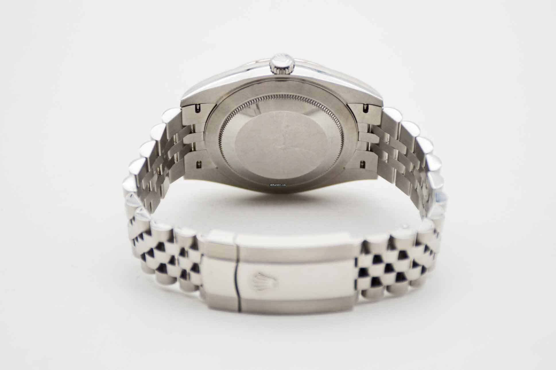 Thumbnail von Rolex Datejust 41 2024 Azzurro Blue Roman Dial Jubilée Fullset